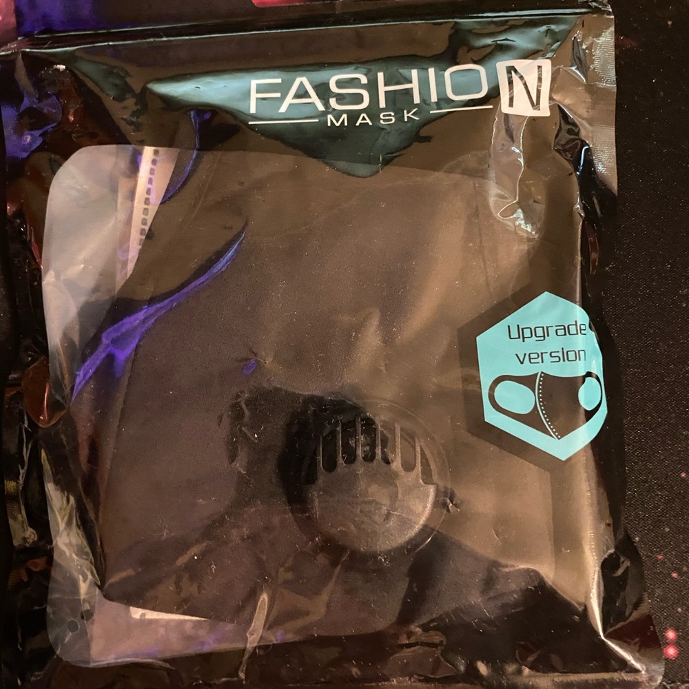 Fashion Mask black with filter